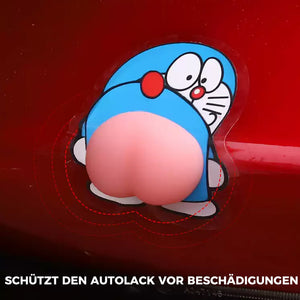 Netter Kreativer Schutzaufkleber für Autotür