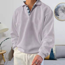 Laden Sie das Bild in den Galerie-Viewer, Einfarbiges Lässiges Langärmeliges Sweatshirt für Herren