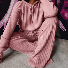 Laden Sie das Bild in den Galerie-Viewer, Lässig gestricktes 2-teiliges Set für Damen