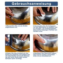 Laden Sie das Bild in den Galerie-Viewer, Wasserfeste und hochtemperaturbeständige Topfaufkleber aus Aluminiumfolie