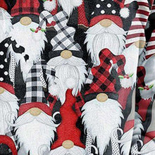 Laden Sie das Bild in den Galerie-Viewer, Langarm-Sweatshirt mit Rundhalsausschnitt und Weihnachtsaufdruck