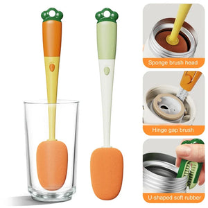 3-in-1-Multifunktionsbürste mit langem Stiel