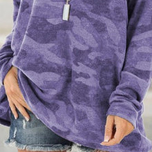 Laden Sie das Bild in den Galerie-Viewer, Langärmliges Camouflage-T-Shirt