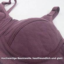 Laden Sie das Bild in den Galerie-Viewer, Damen-BH mit Reißverschluss vorne in Übergröße
