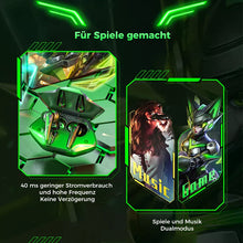 Laden Sie das Bild in den Galerie-Viewer, Gaming-Kopfhörer mit niedriger Latenz