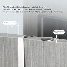 Laden Sie das Bild in den Galerie-Viewer, Einziehbarer Kleiderbügel aus Metall