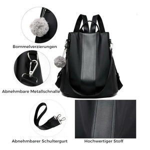 Wasserdichter Rucksack mit Diebstahlschutz