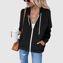 Laden Sie das Bild in den Galerie-Viewer, Fleece-Pullovermantel mit Reißverschluss