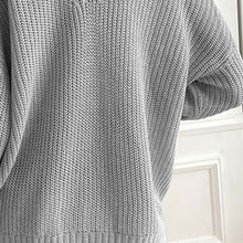 Laden Sie das Bild in den Galerie-Viewer, Damen Gestrickter Pullover