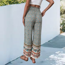 Laden Sie das Bild in den Galerie-Viewer, Boho-Hose mit elastischem Bund