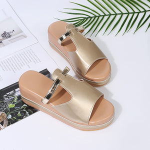 Beliebte Einfarbige Sandalen