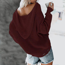 Laden Sie das Bild in den Galerie-Viewer, Damen-Strickjacke mit Kapuze