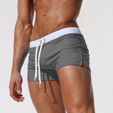 Laden Sie das Bild in den Galerie-Viewer, Einfarbige Strand-Badehose Für Herren