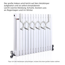 Laden Sie das Bild in den Galerie-Viewer, Einziehbarer Kleiderbügel aus Metall