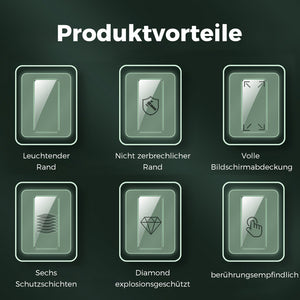 Leuchtende Airbag-Handyfolie