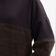 Laden Sie das Bild in den Galerie-Viewer, Verdicktes doppelseitiges Fleece-Sweatshirt