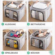 Laden Sie das Bild in den Galerie-Viewer, Faltbare Aufbewahrungsbox für Kleidung