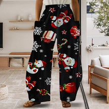 Laden Sie das Bild in den Galerie-Viewer, 2022 Mode Weihnachten beiläufige lose Hosen