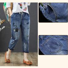 Laden Sie das Bild in den Galerie-Viewer, Lässige Retro-Jeans für Damen