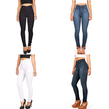 Laden Sie das Bild in den Galerie-Viewer, Stretch Jeans mit hoher Taille