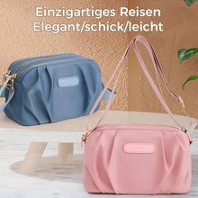 Laden Sie das Bild in den Galerie-Viewer, Einfarbige Plissierte Umhängetasche