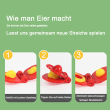 Laden Sie das Bild in den Galerie-Viewer, Lufttocknender fabiger Ton in Spielzeughühn für Kinder