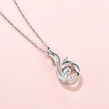 Laden Sie das Bild in den Galerie-Viewer, S925 Phönix-Tanz-Halskette