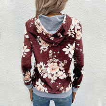 Laden Sie das Bild in den Galerie-Viewer, Langarm-Sweatshirt mit Kapuze