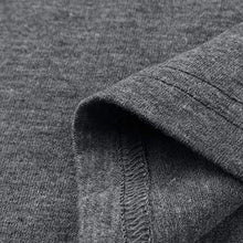 Laden Sie das Bild in den Galerie-Viewer, Langärmliges Übergroßes T-Shirt mit Rundhalsausschnitt