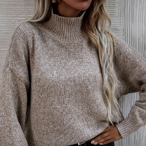 Damen Pullover mit Rollkragen