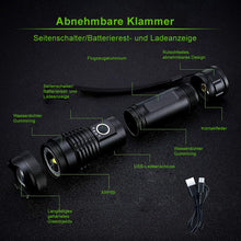 Laden Sie das Bild in den Galerie-Viewer, Wasserdichte militärische Lasertaschenlampe