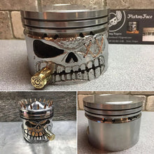 Laden Sie das Bild in den Galerie-Viewer, Schädel Gesicht Verzierung aus Harz