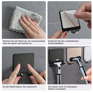 Kreativer Lochfreier Haken aus Weltraumaluminium