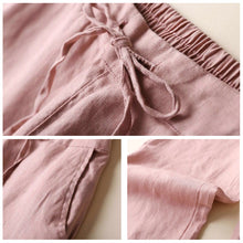 Laden Sie das Bild in den Galerie-Viewer, Lässige Haremshose aus Baumwolle für Damen