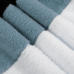 Lässiger Langärmliger Plüschiger Kapuzenpullover