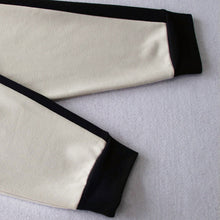 Laden Sie das Bild in den Galerie-Viewer, Stilvolles Langärmliges Sweatshirt mit Farbblockmuster