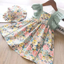 Laden Sie das Bild in den Galerie-Viewer, Ärmelloses Kleid für Mädchen