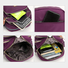 Laden Sie das Bild in den Galerie-Viewer, Lässige leichte Umhängetasche mit mehreren Taschen für Damen