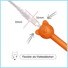 Laden Sie das Bild in den Galerie-Viewer, Tragbares Ohren- und Nasenreinigungsset mit Doppelkopf für Babys