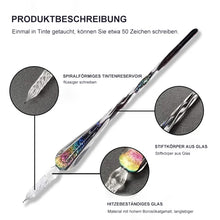Laden Sie das Bild in den Galerie-Viewer, Sternenhimmel Glasstift-Tinten-Set