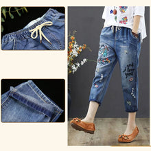 Laden Sie das Bild in den Galerie-Viewer, Lässige Retro-Jeans für Damen