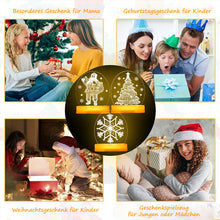 Laden Sie das Bild in den Galerie-Viewer, Weihnachtsdekorative Nachtlichter