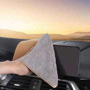 Doppellagiges hochsaugfähiges Autowaschtuch