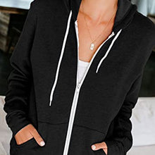 Laden Sie das Bild in den Galerie-Viewer, Fleece-Pullovermantel mit Reißverschluss