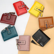 Laden Sie das Bild in den Galerie-Viewer, Multifunktionale Quasten-Reißverschluss-Geldbörse