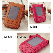 Laden Sie das Bild in den Galerie-Viewer, RFID Kartenhalter für diebstahlschutzbürste aus leder