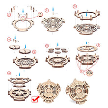 Laden Sie das Bild in den Galerie-Viewer, Holzpuzzle Ewiger Kalender