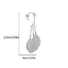 Laden Sie das Bild in den Galerie-Viewer, Federfranse linker Ohrclip