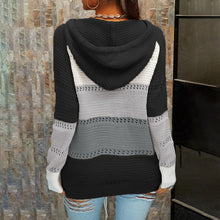 Laden Sie das Bild in den Galerie-Viewer, Kontrast-Pullover zum Schnüren