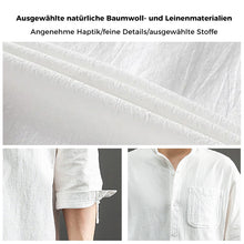 Laden Sie das Bild in den Galerie-Viewer, Einfarbiges Lockeres Lässiges Herrenhemd